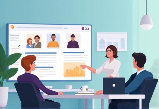 Image depicting webinar planning or agenda setting